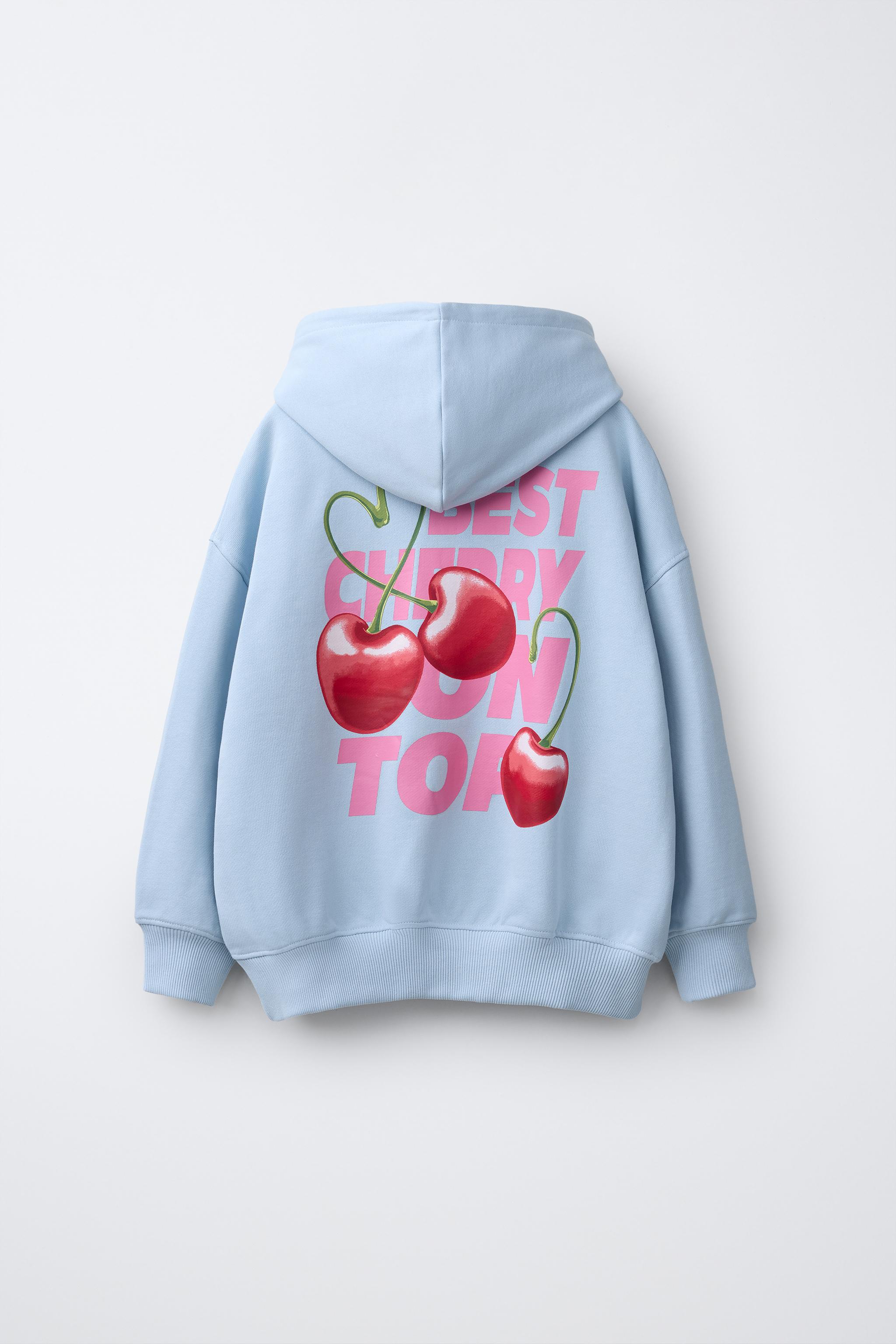 FRUIT PRINT HOODIE
